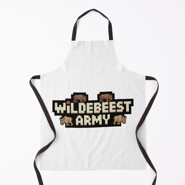 Item preview, Wildebeest Army: Stampede Warriors designed and sold by 8bitdecalworld.