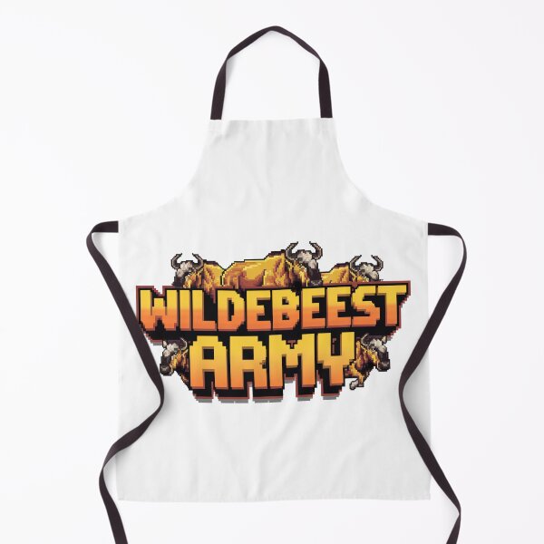 Item preview, Wildebeest Army: Stampede Warriors designed and sold by 8bitdecalworld.