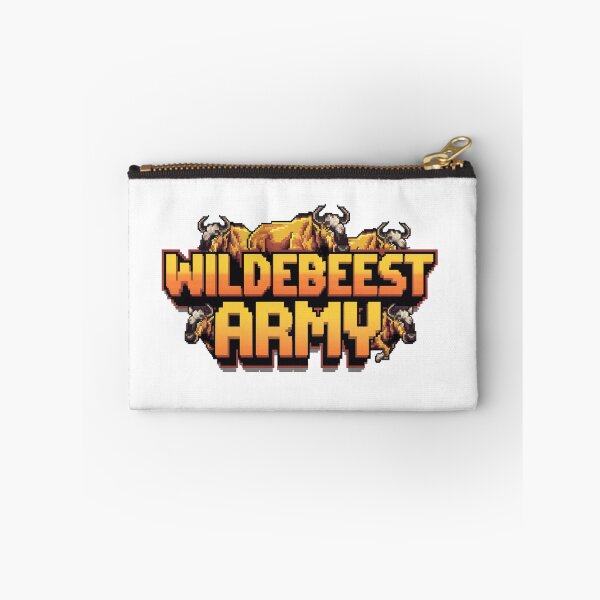 Item preview, Wildebeest Army: Stampede Warriors designed and sold by 8bitdecalworld.
