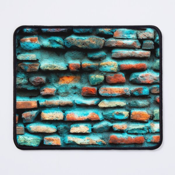 Item preview, Blue Brick wall designed and sold by troianifabrizio.