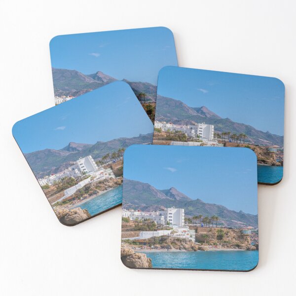 Item preview, Nerja Spain Coast View to Balcon de Europa Costa del Sol Andalusia designed and sold by acceleratorhams.