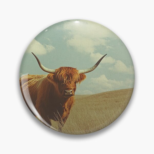 Aperçu de l'œuvre Vache des Highlands Vache des Highlands Bovins écossais Scottish Highlander créée et vendue par ArtHouseNiklas.