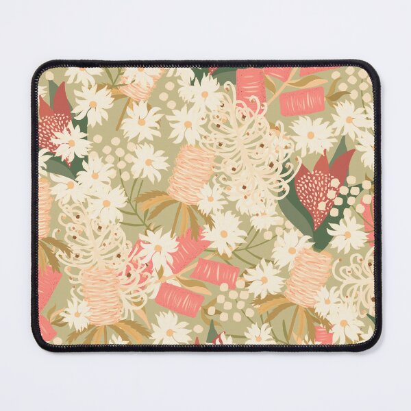 Item preview, Australian Native Flowers - peachy neutrals -  floral symphony designed and sold by KizzyW.