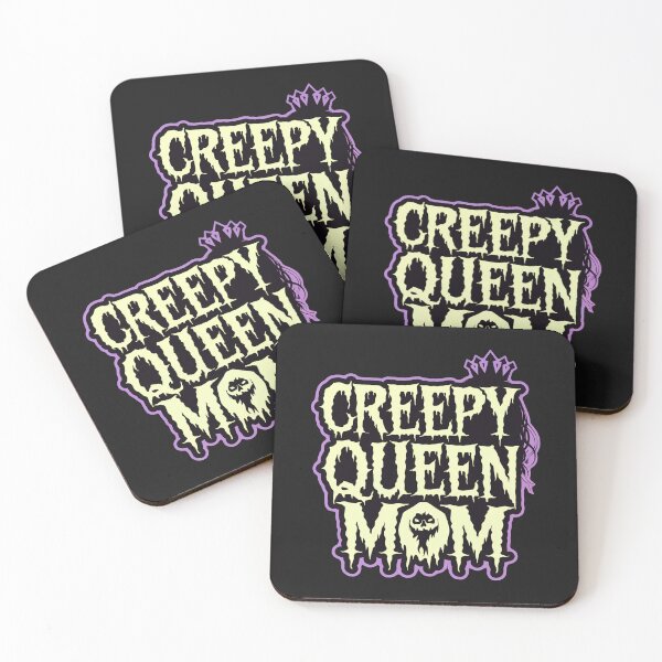 Item preview, Creepy Queen Mom: Gothic Halloween Mother Print designed and sold by cabana.space.