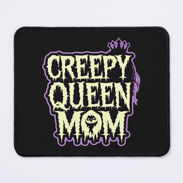 Item preview, Creepy Queen Mom: Gothic Halloween Mother Print designed and sold by cabana.space.