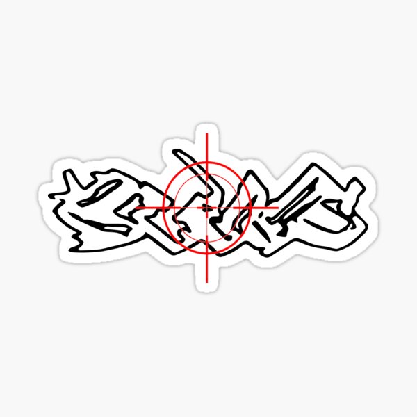 Item preview, Bladee Drain Gang Scope Logo Black designed and sold by 3stars9.