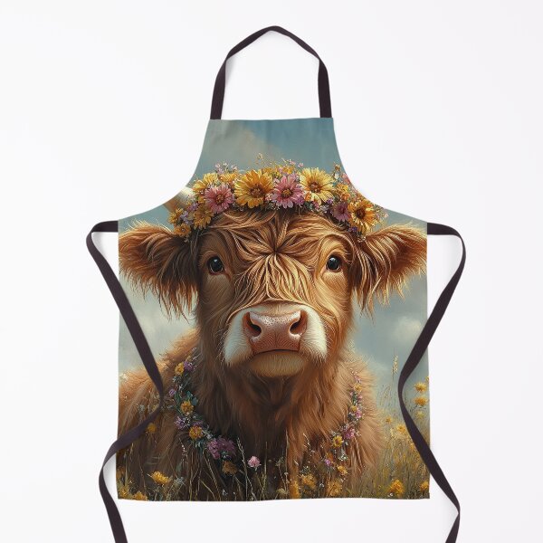 Item preview, Horn and elegance: Highland Cow in all its glory designed and sold by ArtHouseNiklas.
