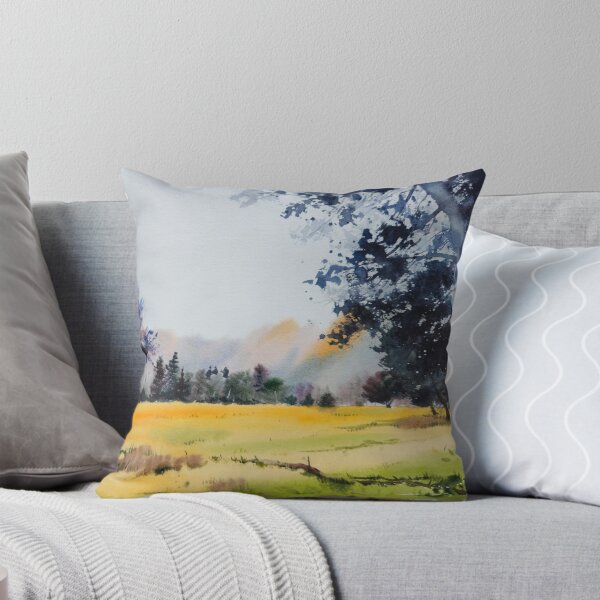 Item preview, Beautiful natural landscape watercolor designed and sold by Jennywatercolor.