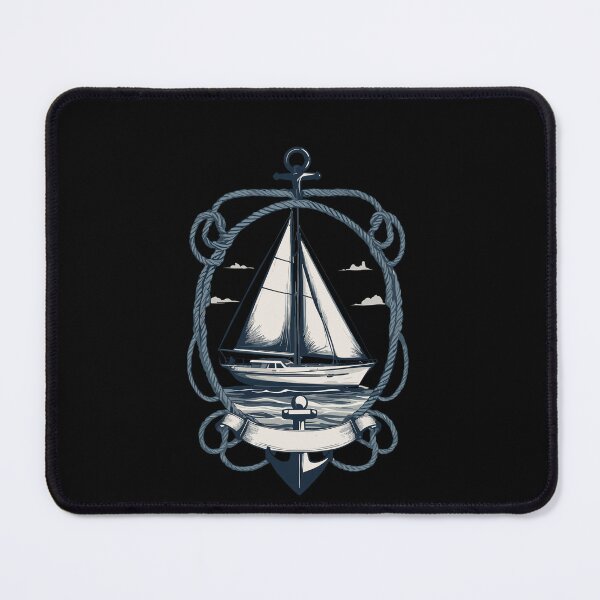 Item preview, Captain Sailing Adventure Maritime Flair designed and sold by LuminOrb.