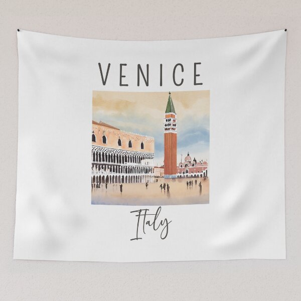 Item preview, A Watercolor Design of Venice - Italy  designed and sold by Sketch-Shack.
