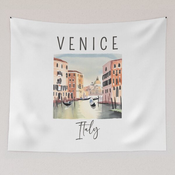 Item preview, A Watercolor Design of Venice - Italy  designed and sold by Sketch-Shack.