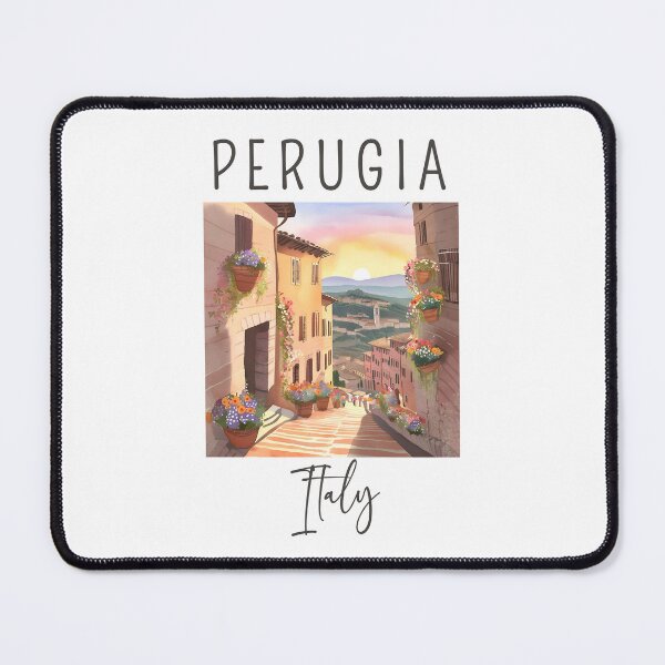Item preview, A Watercolor Design of Perugia - Italy designed and sold by Sketch-Shack.
