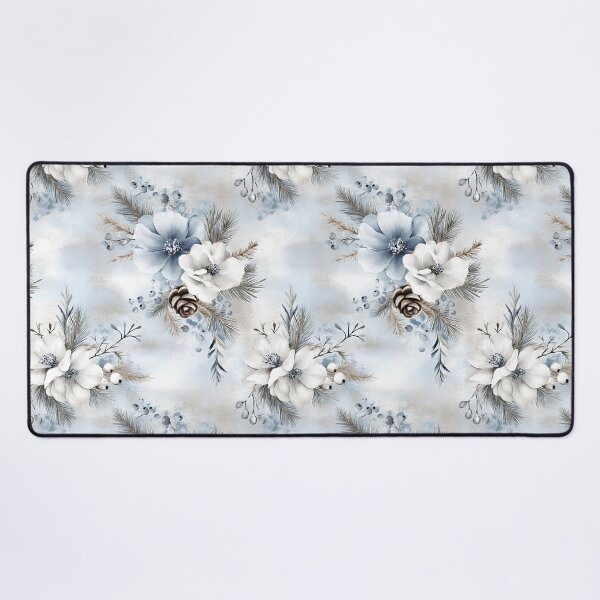 Item preview, Christmas Winter Floral Elegance designed and sold by ArtPompon.