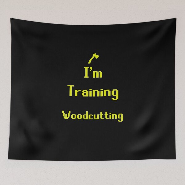Item preview, TRAINING WOODCUTTING designed and sold by Fort Galaxy.