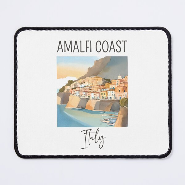 Item preview, A Watercolor Design of Amalfi Coast - Italy designed and sold by Sketch-Shack.