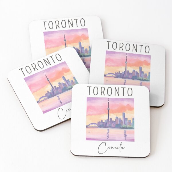 Item preview, A Watercolor Design of Toronto - Canada  designed and sold by Sketch-Shack.