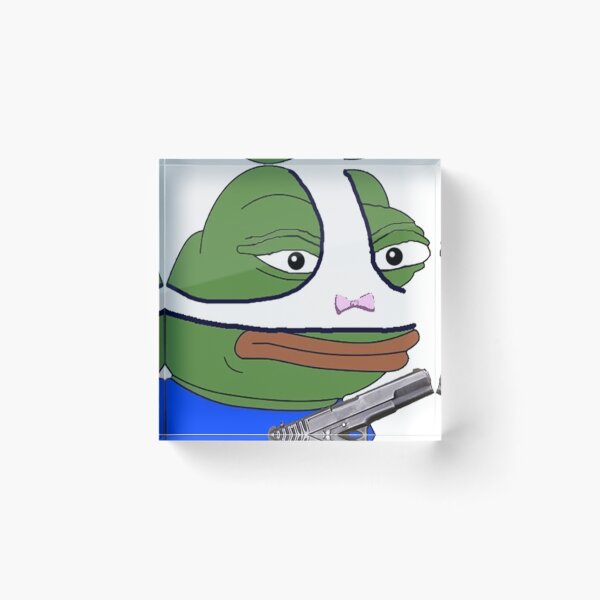 Item preview, Pepe with a Gun designed and sold by erkinmaddison.