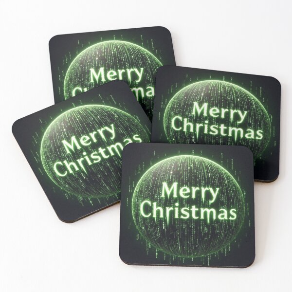 Item preview, Merry Christmas Matrix World designed and sold by Simplybe1.