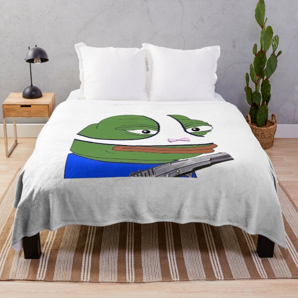Artikelvorschau, Pepe mit einer Waffe entworfen und verkauft von erkinmaddison.