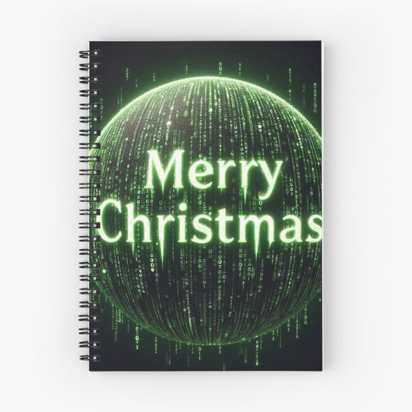 Item preview, Merry Christmas Matrix World designed and sold by Simplybe1.