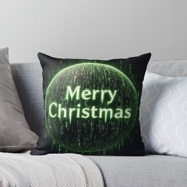 Item preview, Merry Christmas Matrix World designed and sold by Simplybe1.