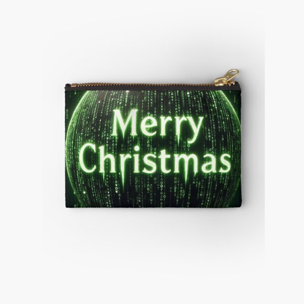 Item preview, Merry Christmas Matrix World designed and sold by Simplybe1.
