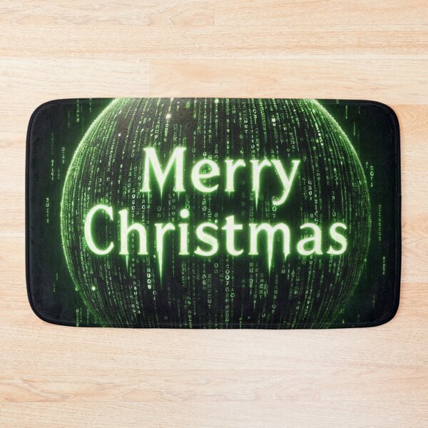 Item preview, Merry Christmas Matrix World designed and sold by Simplybe1.