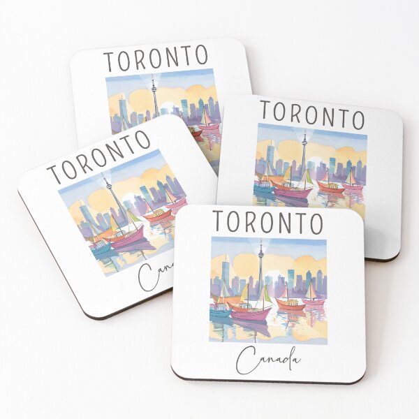 Item preview, A Watercolor Design of Toronto - Canada  designed and sold by Sketch-Shack.