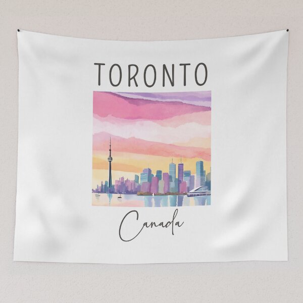 Item preview, A Watercolor Design of Toronto - Canada  designed and sold by Sketch-Shack.