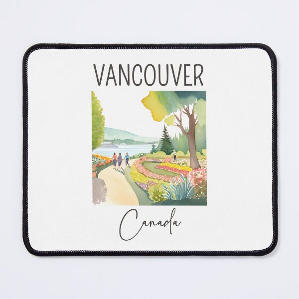 Item preview, A Watercolor Design of Vancouver - Canada  designed and sold by Sketch-Shack.