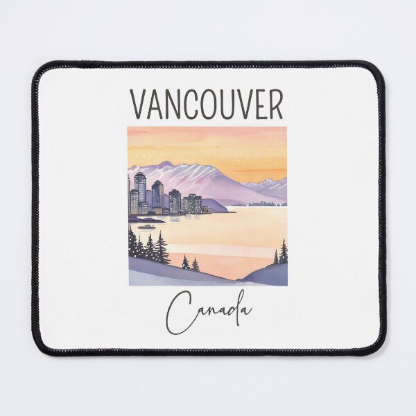 Item preview, A Watercolor Design of Vancouver - Canada  designed and sold by Sketch-Shack.