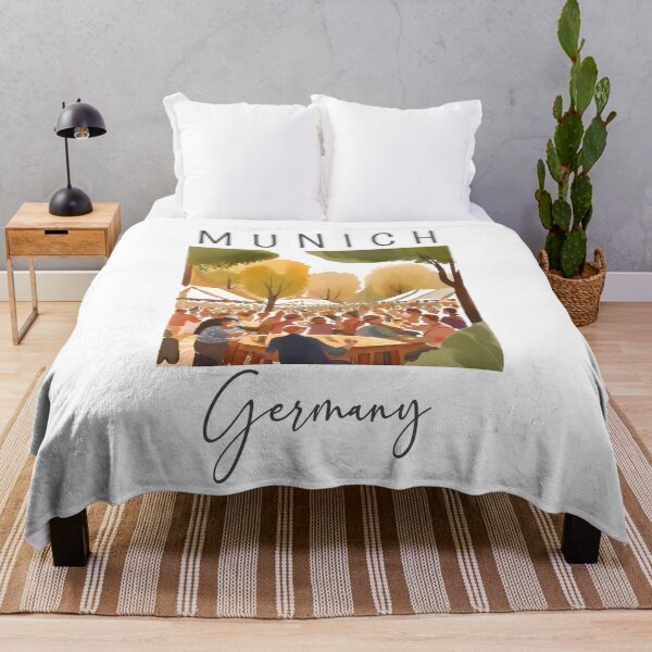Item preview, A Watercolor Design of Munich - Germany  designed and sold by Sketch-Shack.