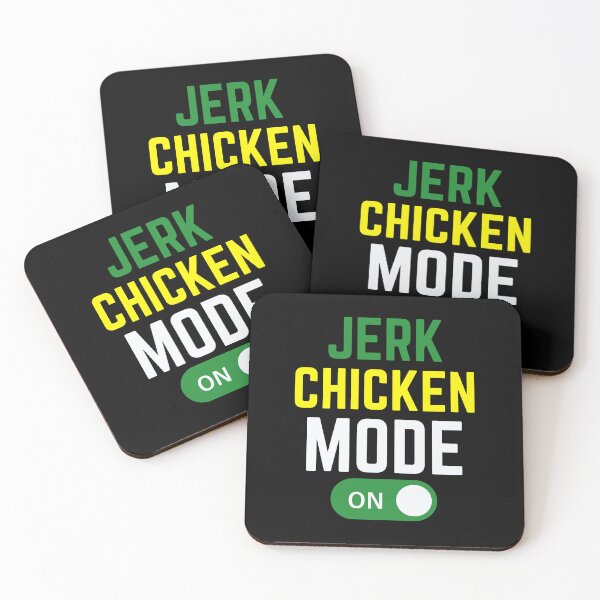 Item preview, Jerk Chicken mode on shirt, Jamaican Jerk Chicken, jerk chicken fan humor designed and sold by SlocifieShop.