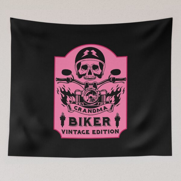Item preview, Grandmother Motorbike Rider designed and sold by happygiftideas.