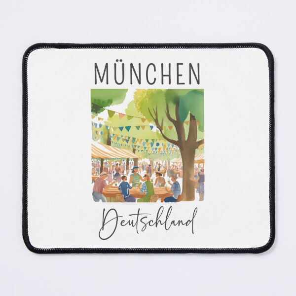 Item preview, A Watercolor Design of München - Deutschland designed and sold by Sketch-Shack.