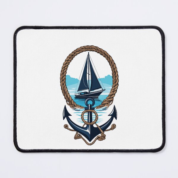 Item preview, Captain Sailing Ship Anchor Maritime Seafaring designed and sold by LuminOrb.
