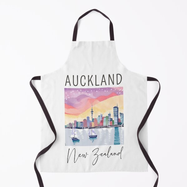 Item preview, A Watercolor Design of Auckland - New Zealand designed and sold by Sketch-Shack.