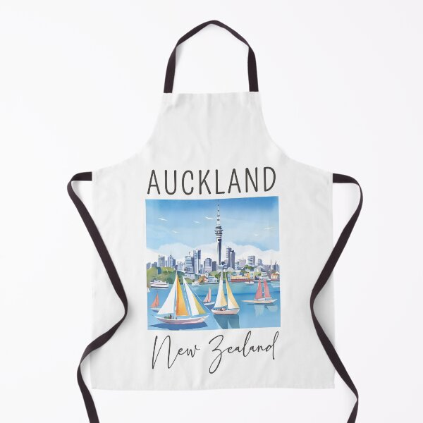 Item preview, A Watercolor Design of Auckland - New Zealand designed and sold by Sketch-Shack.