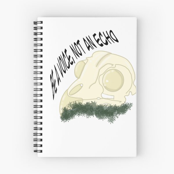 Item preview, Be a voice, not an echo designed and sold by StickersManias.