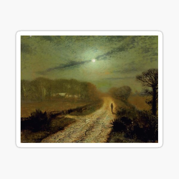 Item preview, A Moonlit Landscape designed and sold by Craphe.