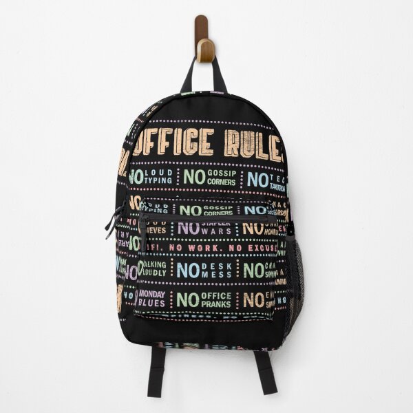 Item preview, Funny List of Office Rules designed and sold by Rhu Creations.