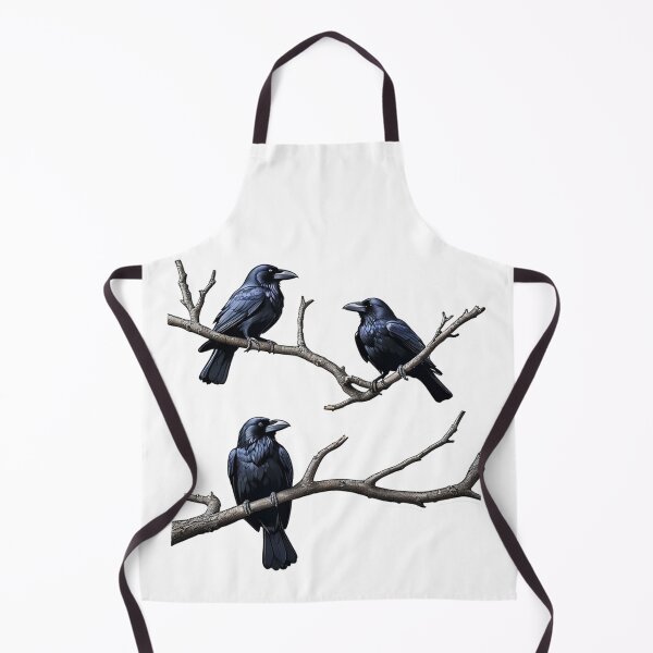 Item preview, Black Raven Birds on Tree Branches designed and sold by Bunmigraphics .