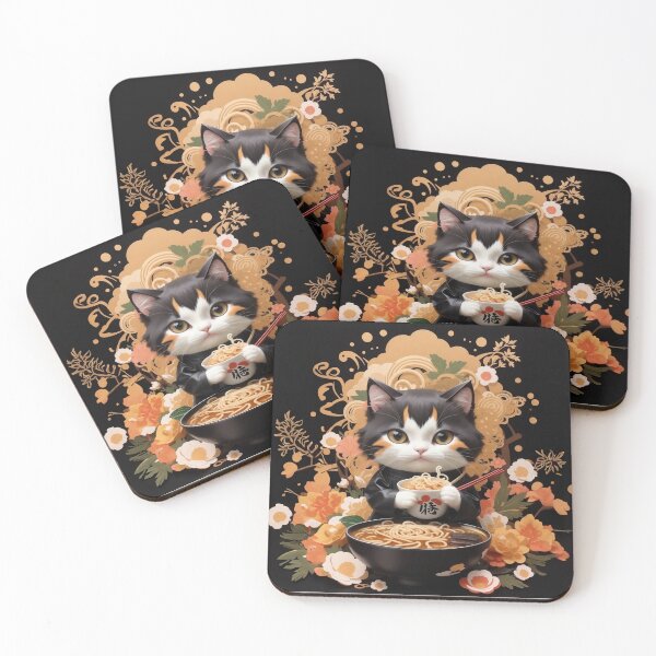 Item preview,  ramen cat  designed and sold by jkrphoto.