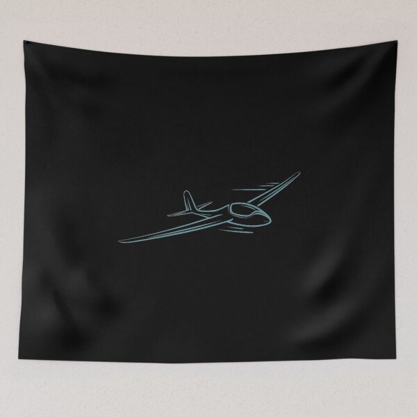 Item preview, Glide Glider Plane Pilot Sailplane aerial floating soaring designed and sold by These_Prints.