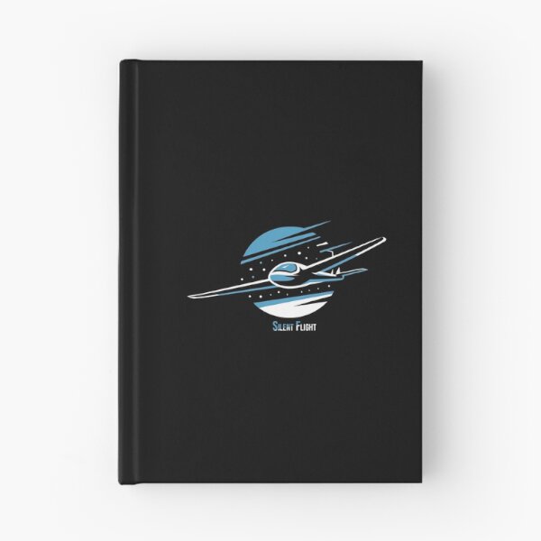 Item preview, Silent Flight Glider Plane Pilot Sailplane aerial floating soaring designed and sold by These_Prints.