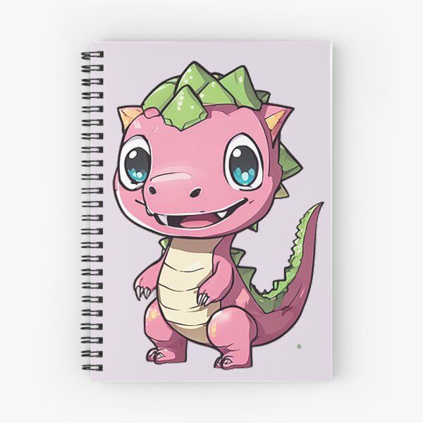 Item preview, Cute Pink Dinasaur designed and sold by Juana-.