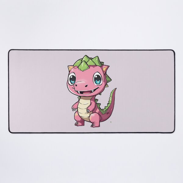 Item preview, Cute Pink Dinasaur designed and sold by Juana-.