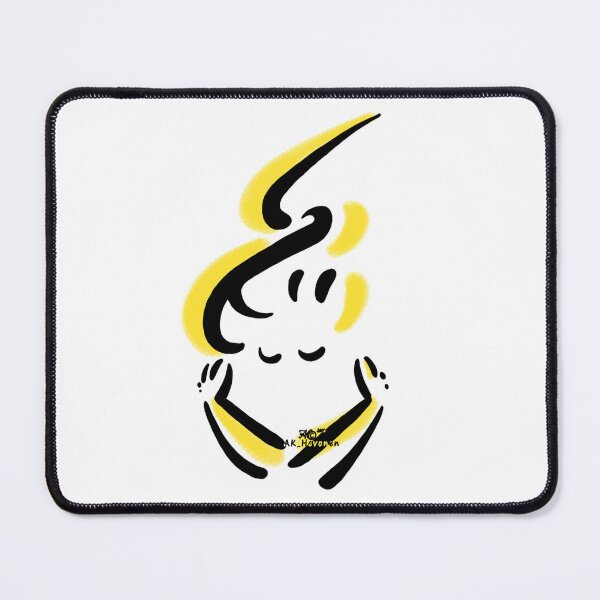 Item preview, Self hug Drawing black and yellow designed and sold by AK-Hevonen.
