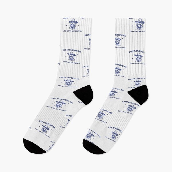 Item preview, God Is Testing Me And I Have Not Studied Meme designed and sold by LoveMingle.