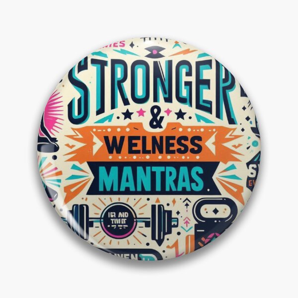 Item preview, "Empowering Fitness Mantras for Strength & Wellness" designed and sold by ayushsri.